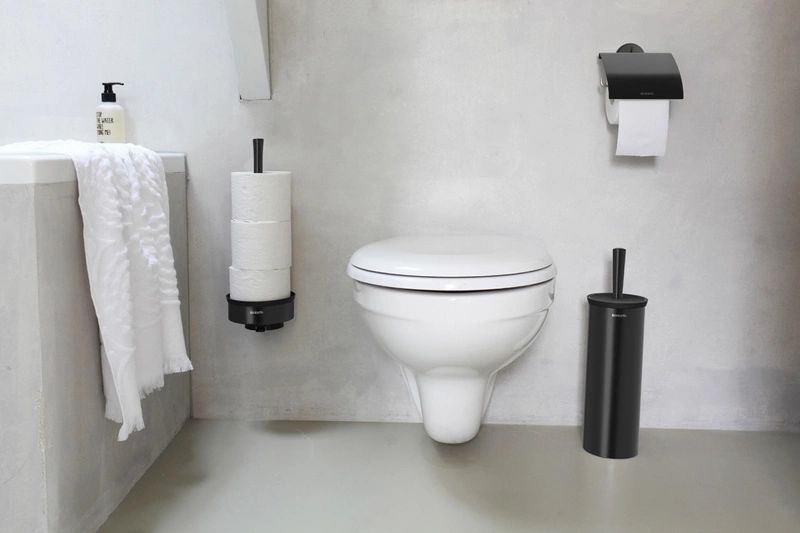 Brabantia - Zasobnik papieru toaletowego mocowany do ściany
