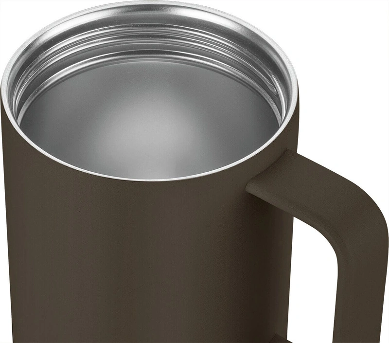 Zwilling - THERMO PLUS Kubek termiczny z uchwytem - 380ml, brązowy