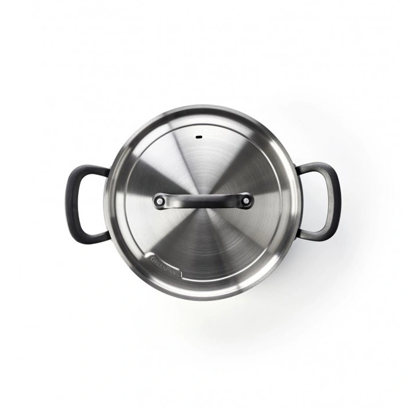 Greenpan - Garnek z pokrywką CRAFT 24 cm - 4,9L