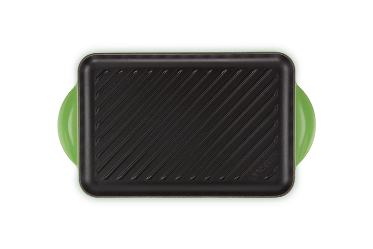 Le Creuset - patelnia żeliwna grillowa z dwoma uchwytami 32 cm Bamboo