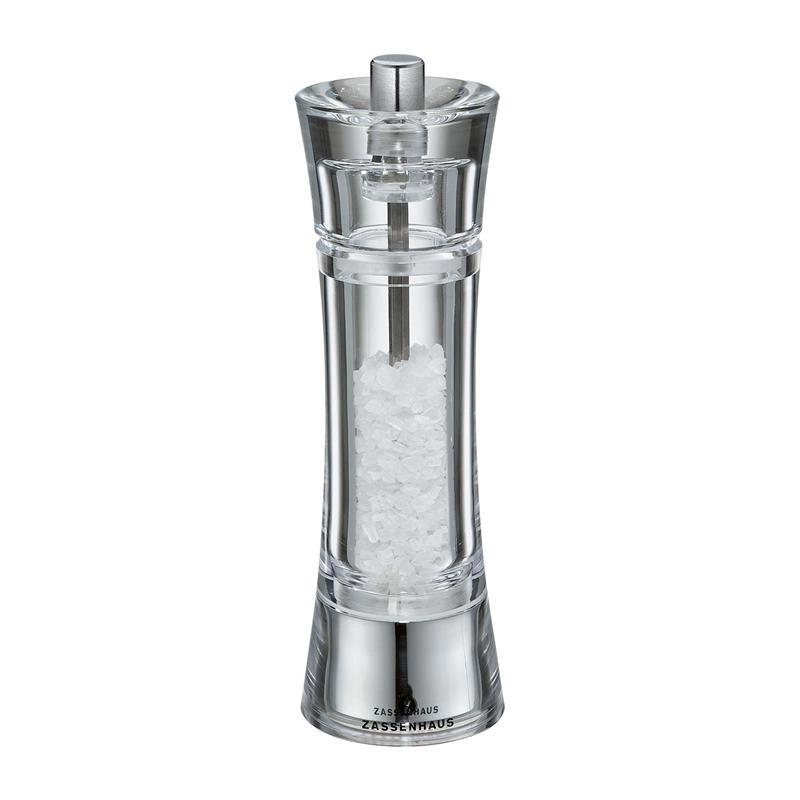 Zassenhaus - młynek do soli, śred. 5,8x18 cm, akrylowy Aachen