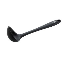 Kuchenprofi - chochla silikonowa, 28 cm, czarna Trend