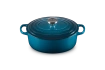 Le Creuset - brytfanna żeliwna emaliowana Signature 31 cm 6,3 l Deep Teal