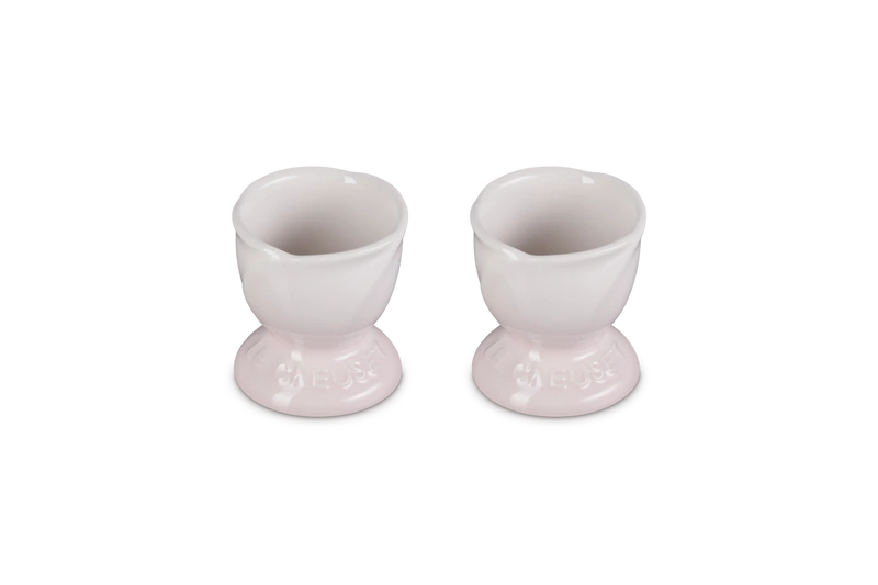 Le Creuset - Zestaw Kieliszków na jajko Jardin shell pink