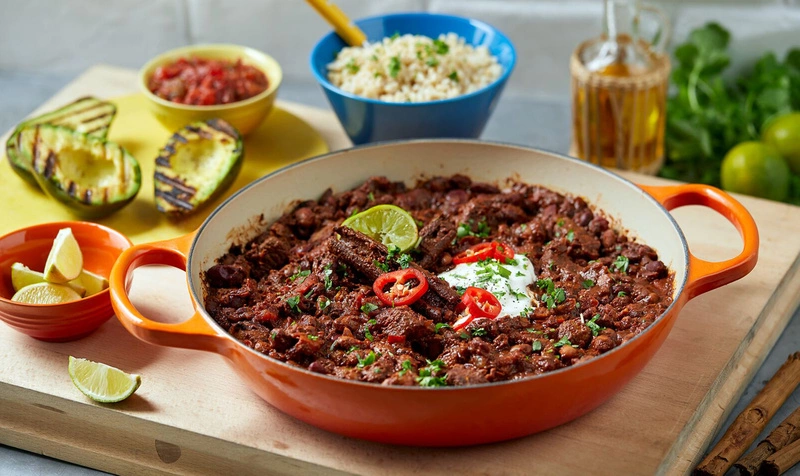 Le Creuset - garnek patelnia Gourmet Signature 22 cm 1,4 l płomienny