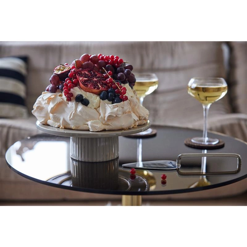 Sagaform - podkładki pod szklanki, 4 szt., korek, śred. 10 cm, ciemnobrązowe Dante