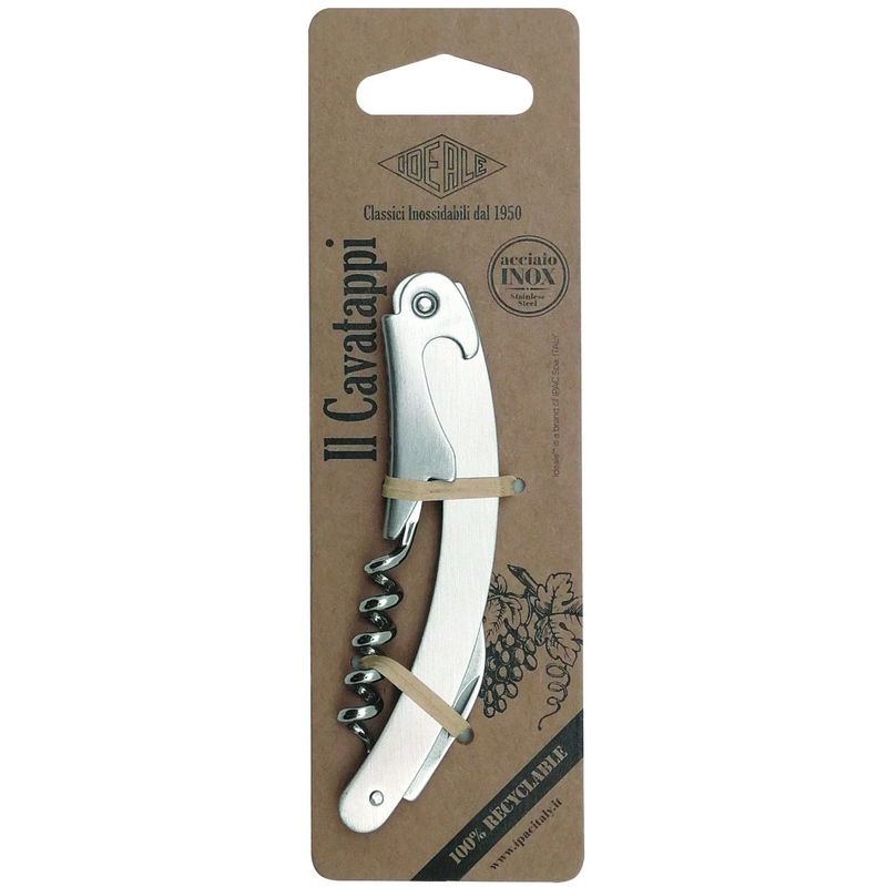 IDEALE - Korkociąg, stal nierdzewna