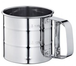 Kuchenprofi - kubek z sitkiem do przesiewania 