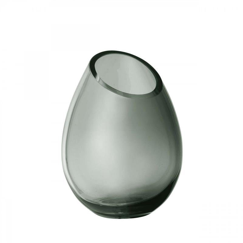 Blomus - WAZON DROP 16,5X12,5 CM SMOKE