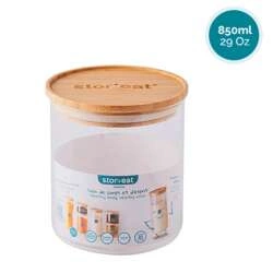 Mastrad - Pojemnik szklany do przechowywania 850ml