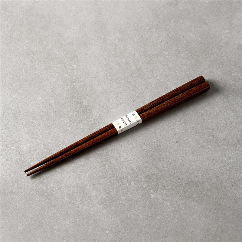 Made in Japan - Zestaw 2 pałeczek Natura ciemne drewno