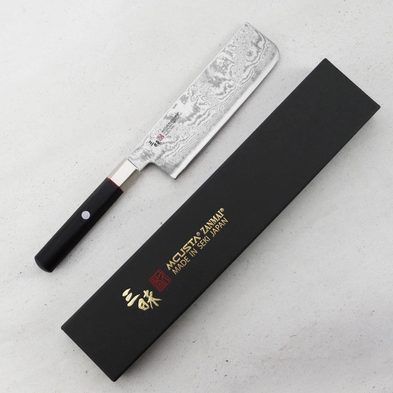 Mcusta Zanmai - VG-10 Splash Nóż Nakiri 16,5cm