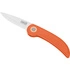 Lurch - składany nóż piknikowy, ceramiczny, 19 cm, pomarańczowy