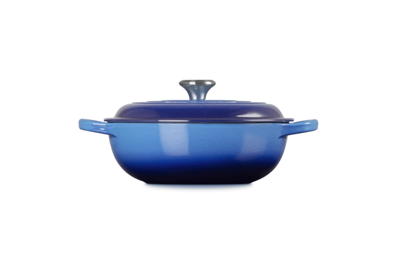 Le Creuset - garnek żeliwny do gulaszu 2,2 l 22 cm azure