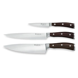 Wusthof - Zestaw IKON- Nóż szefa 20 cm , kuchenny 20 cm i do warzyw