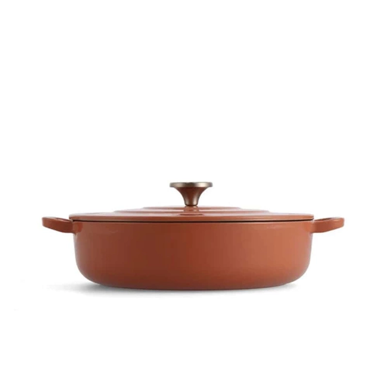 Mauviel - patelnia głęboka żeliwna 28 cm 4 L
