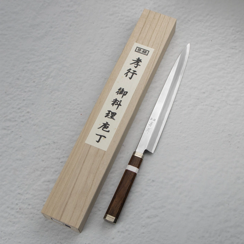 Sakai Takayuki - Shiden Silver#3 Nóż Yanagiba 27 cm