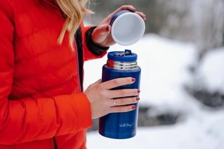 Vialli Design - Termos obiadowy 750ml FUORI granatowy