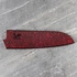 Mcusta – Drewniany pokrowiec "Saya" na nóż Santoku 18cm