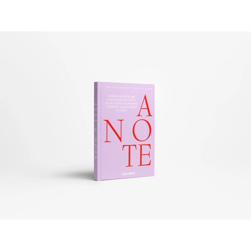 Printworks - Notatnik - Just a Note, Fioletowy