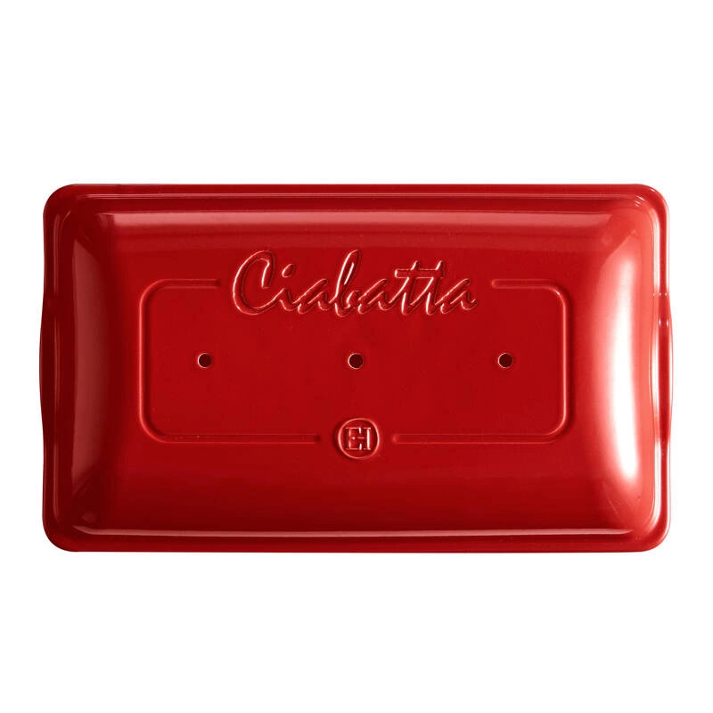 Emile Henry - Forma do CIABATTY - czerwony