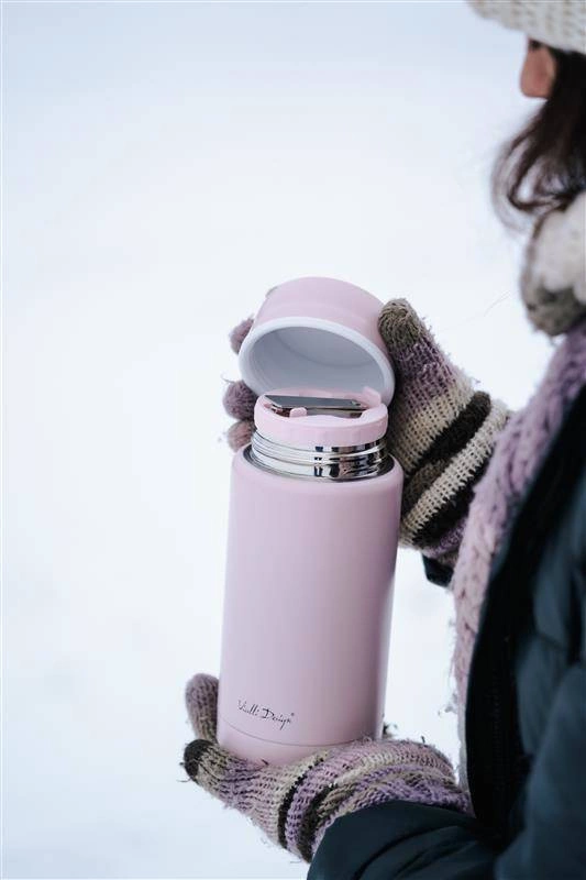 Vialli Design - Termos obiadowy 750ml FUORI różowy