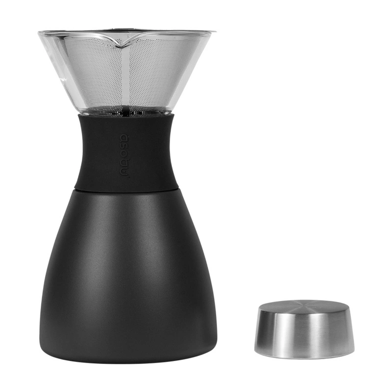 Asobu - Zaparzacz do kawy POUR OVER WOOD, 1,18L