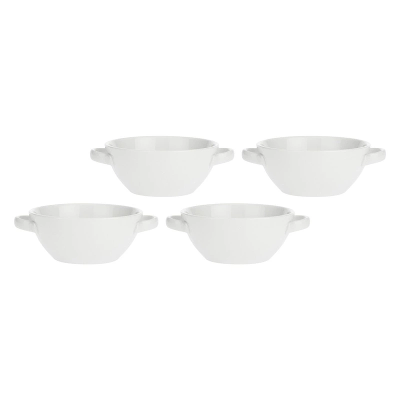 La Porcellana Bianca - zestaw 4 okrągłych naczyń do zapiekania 650 ml Terrine