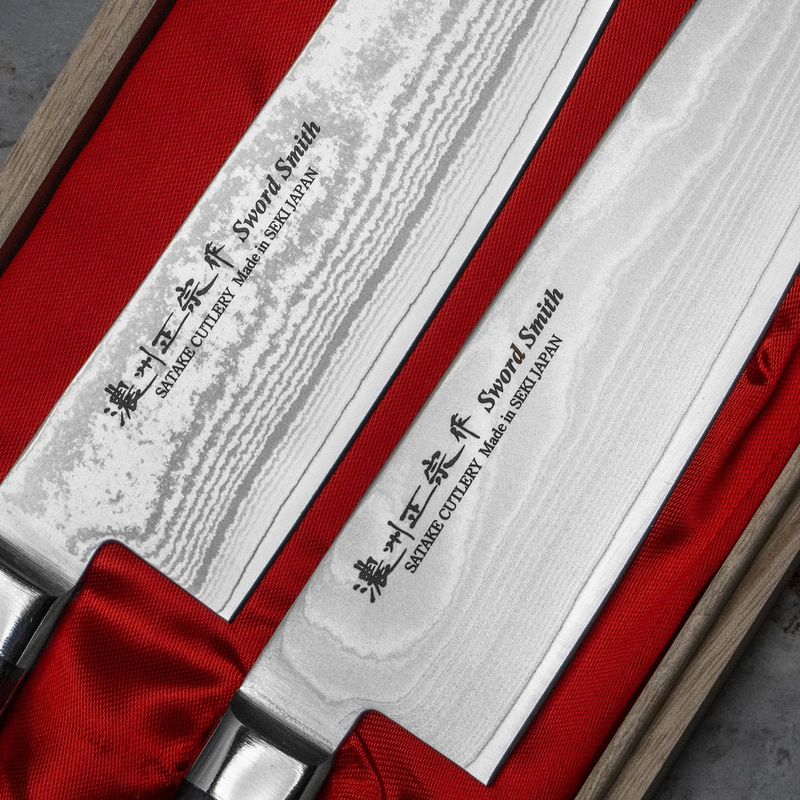 Satake - Daichi Zestaw 2 noży w drewnianym pudełku