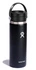 Hydro Flask - Butelka 20 oz Wide Flex, czarna