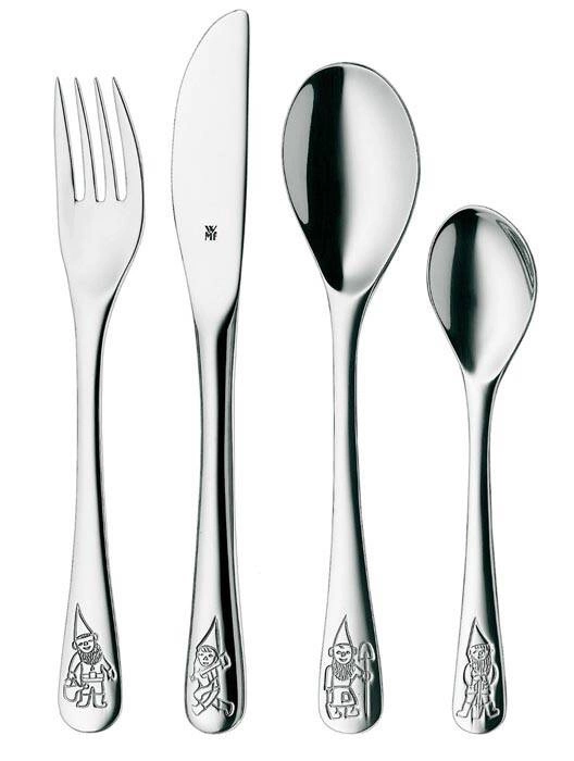 WMF - Zestaw sztućców dla dzieci 4 el., Krasnale