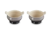 Le Creuset - Zestaw 2 Bulionówek 600ml flint