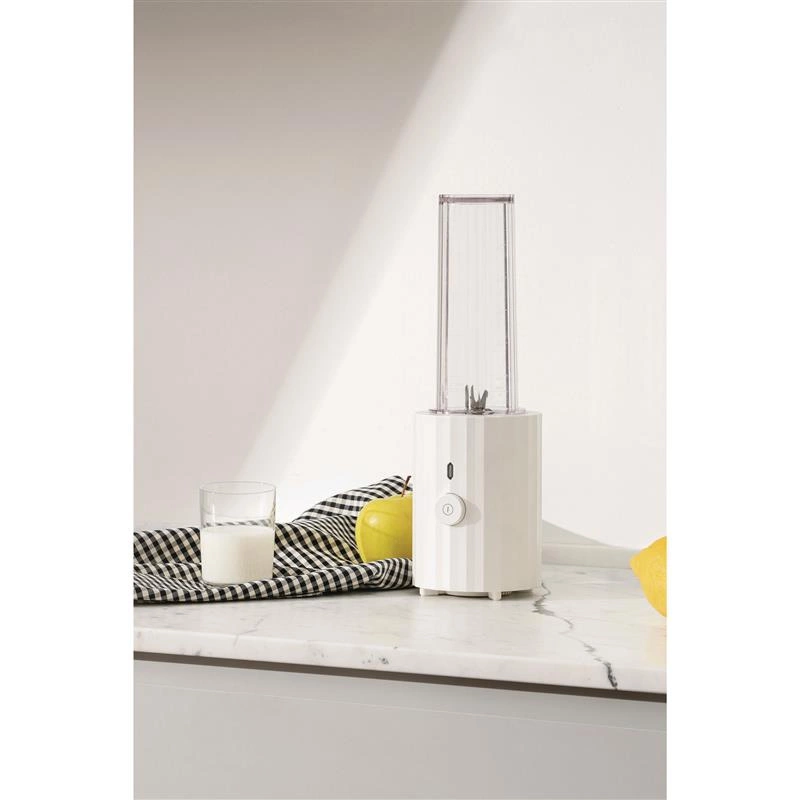 Alessi - blender ON THE GO, biały Plisse
