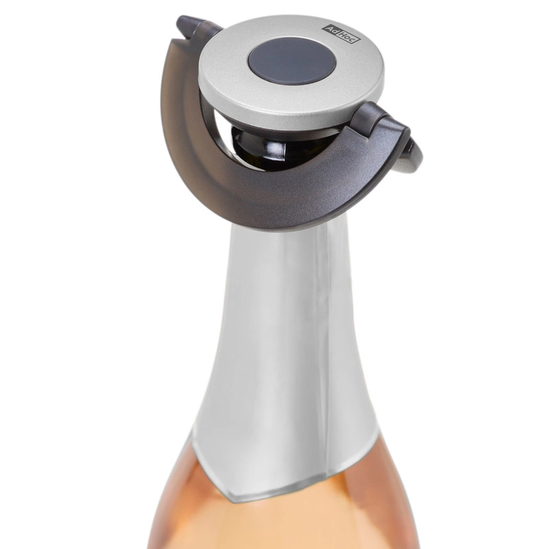 AdHoc - Korek do szampana Gusto czarno-srebrny