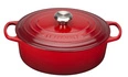 Le Creuset - brytfanna żeliwna emaliowana Signature 27 cm 4,1 l wiśniowa