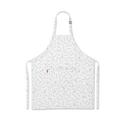 RAYEN - Biały fartuch kuchenny