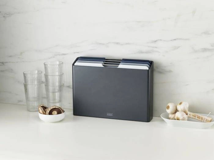 Joseph Joseph - Zestaw 4 desek do krojenia L, grafitowy Folio