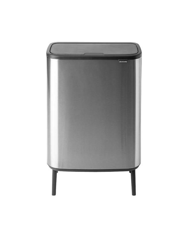 Brabantia - Kosz na śmieci Touch Bin BO 60l stal matowa