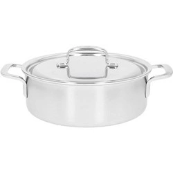 Demeyere - patelnia głęboka 2H z pokrywką 24 cm 5-Plus