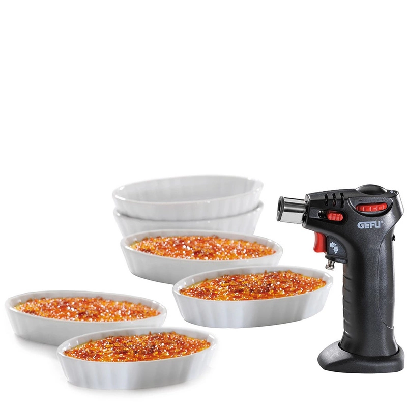 GEFU - CARMELLO 7-częściowy zestaw do creme brulée