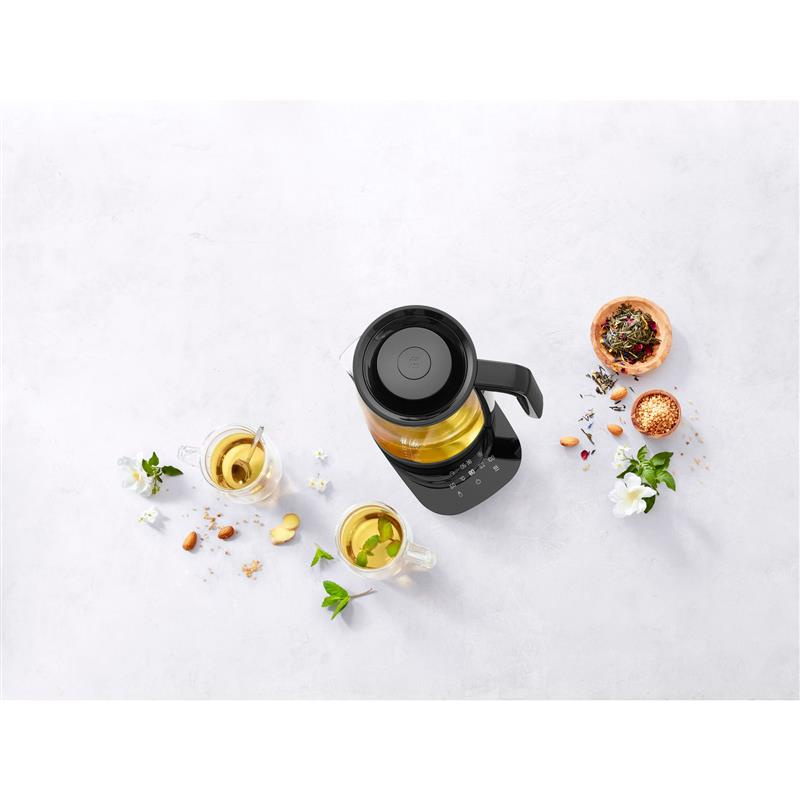 Zwilling - czajnik elektryczny z wkładem do herbaty czarny Enfinigy