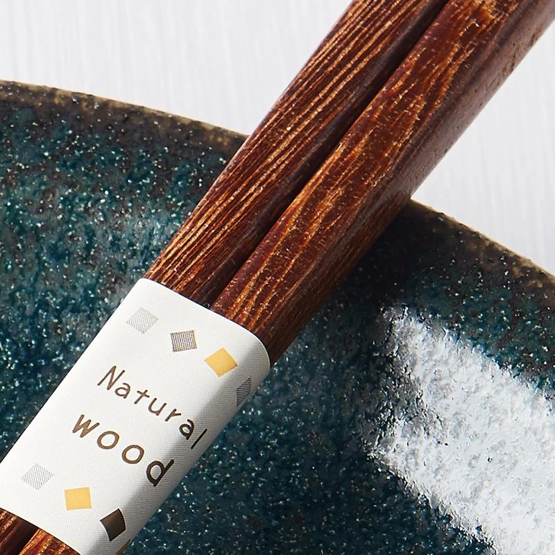 Made in Japan - Zestaw 2 pałeczek Natura ciemne drewno