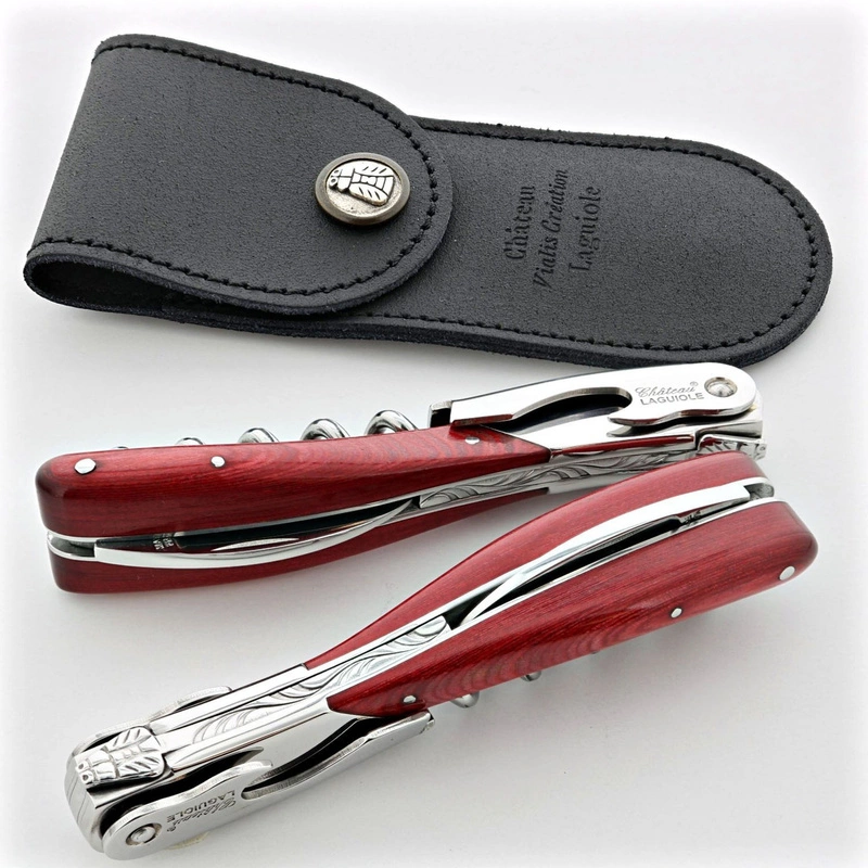 Château Laguiole - Korkociąg Château Laguiole z linii Grand Cru Melchior - Red Stamina