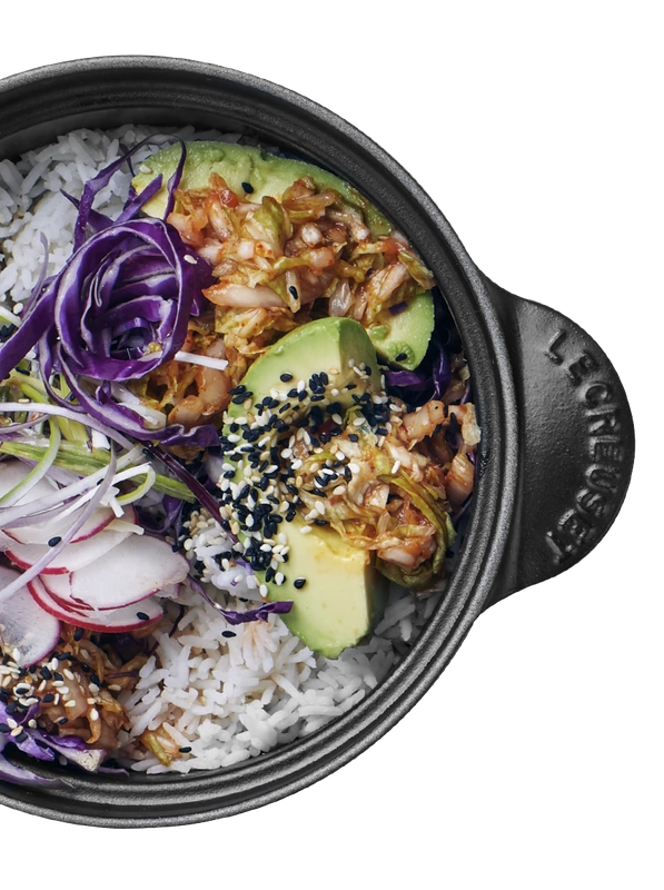 Le Creuset - Cocotte Every garnek żeliwny do ryżu 2 l pink shell