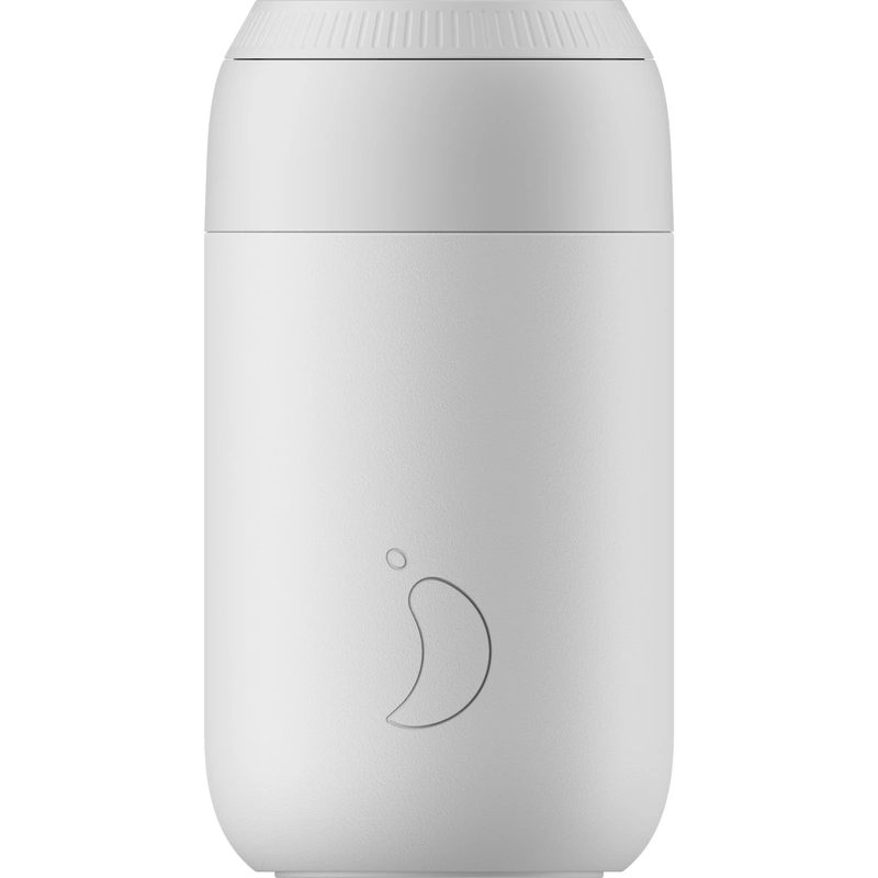 Chilly's Bottles - Termiczny kubek do kawy Chilly's 340ml Biały Series 2