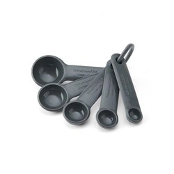 KitchenAid Culinary Tools - miarki kuchenne spoons 5 szt. Charcoal Gray