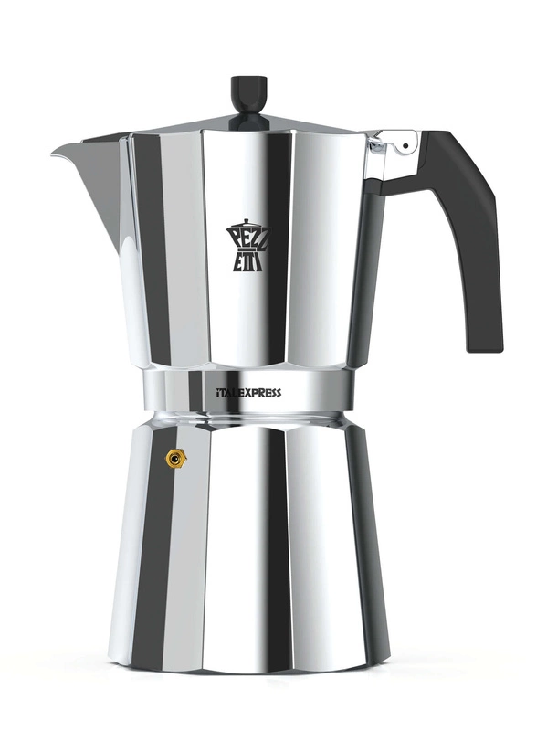 Pezzetti - ITALEXPRESS Aluminiowa kawiarka (14 filiżanek) - Srebrny