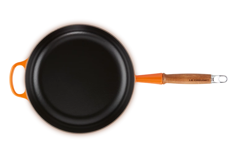 Le Creuset - głęboka patelnia żeliwna płomienna Sauté 28 cm