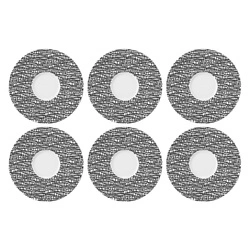 Seltmann - LIFE FASHION GLAMOROUS BLACK Zestaw 6 spodków 16.5 cm