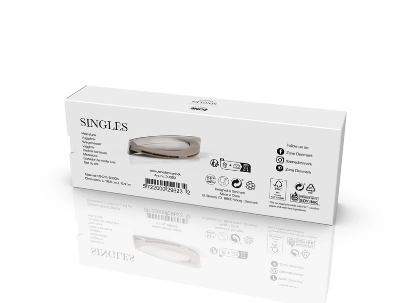 Zone Denmark - Nóż do siekania ziół Mezzaluna Singles